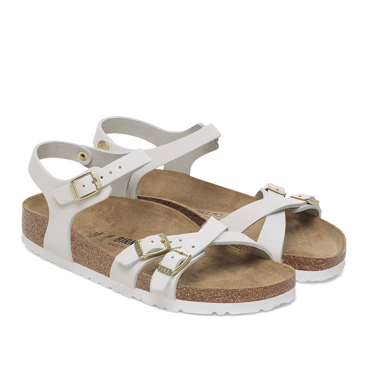 Kumba Nubuck Leather Antique White