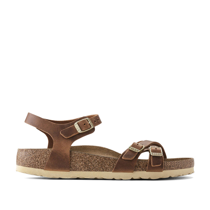Kumba Oiled Leather Narrow Cognac