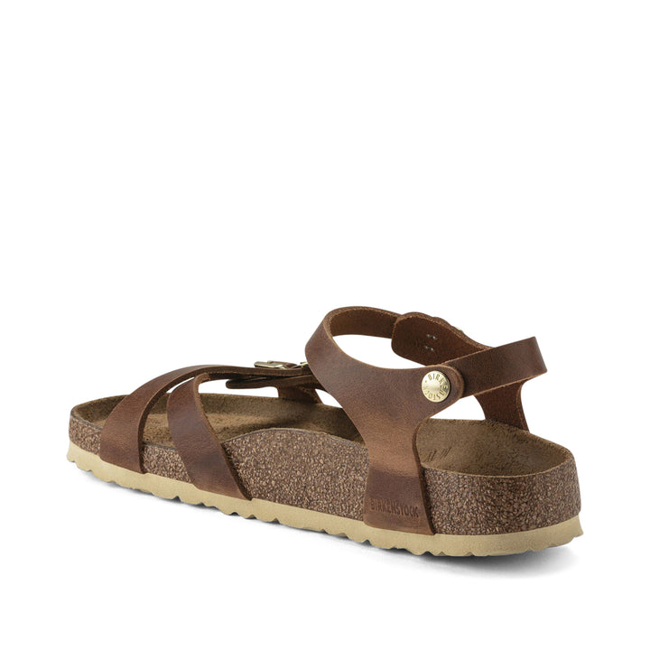 Kumba Oiled Leather Narrow Cognac