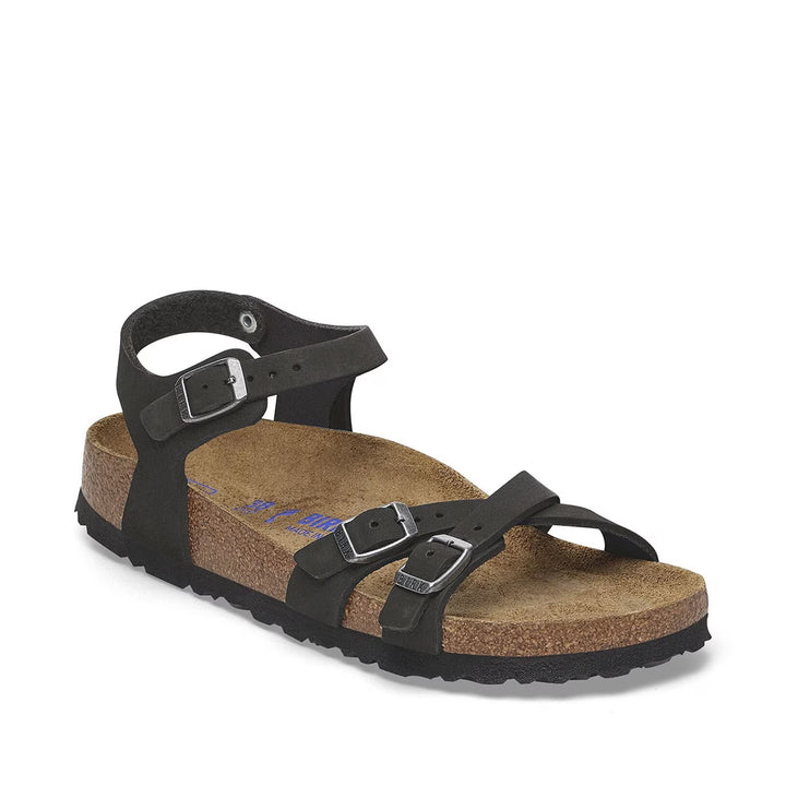 Kumba Nubuck Leather SFB Black