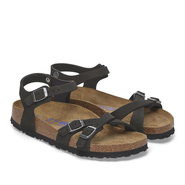 Kumba Nubuck Leather SFB Black