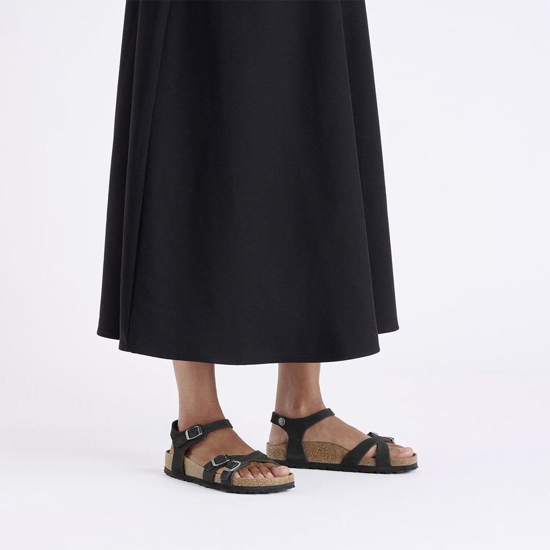 Kumba Nubuck Leather SFB Black