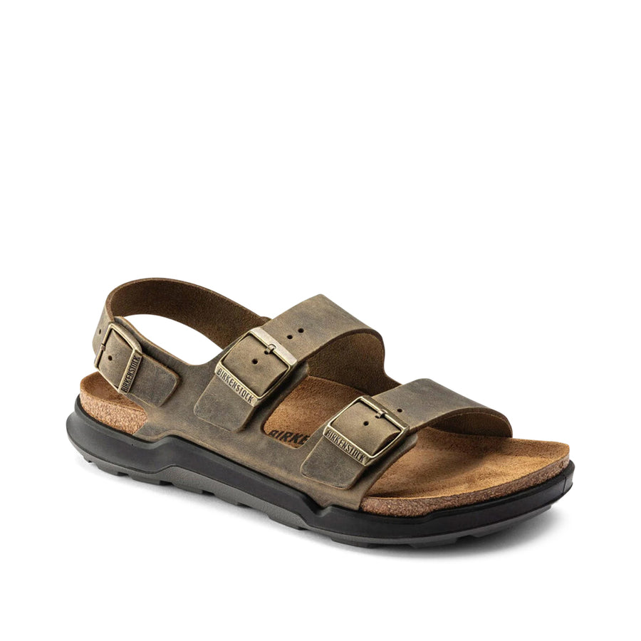 BIRKENSTOCK Milano CT Oiled Leather Faded Khaki