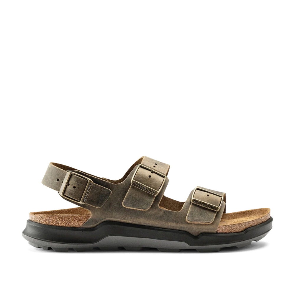 BIRKENSTOCK Milano CT Oiled Leather Faded Khaki