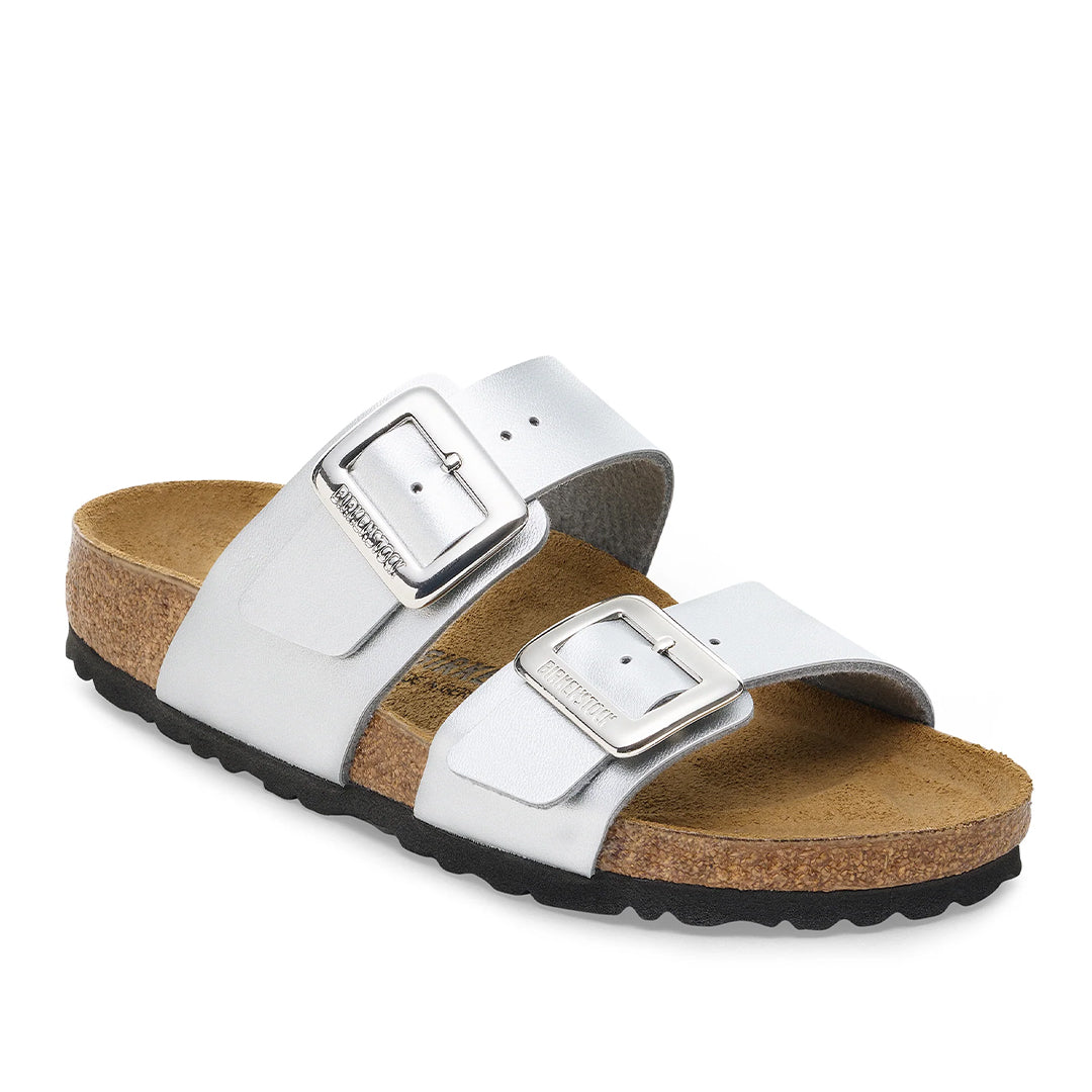 Sydney Birko Flor Cushion Buckle Silver