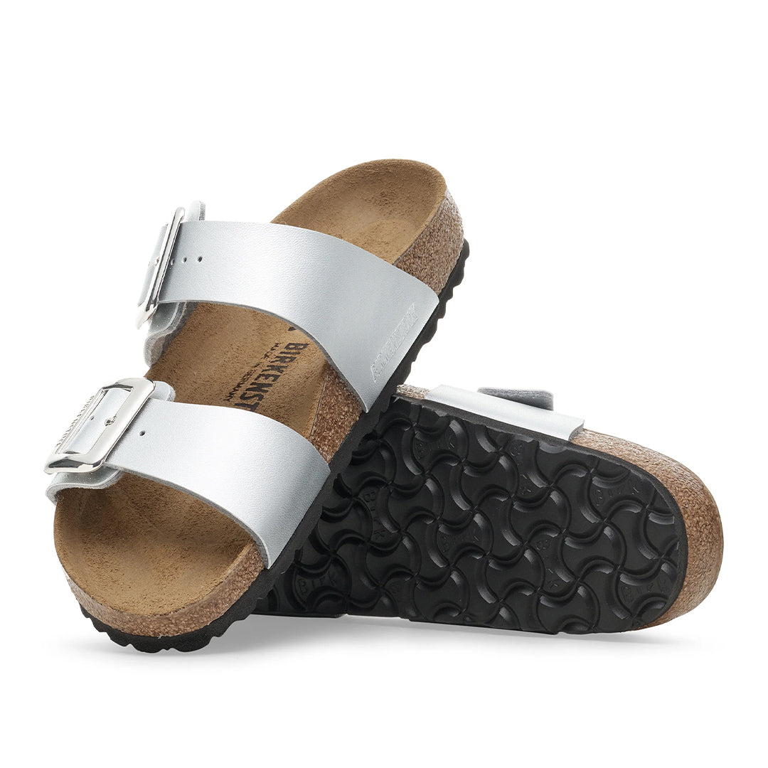 Sydney Birko Flor Cushion Buckle Silver