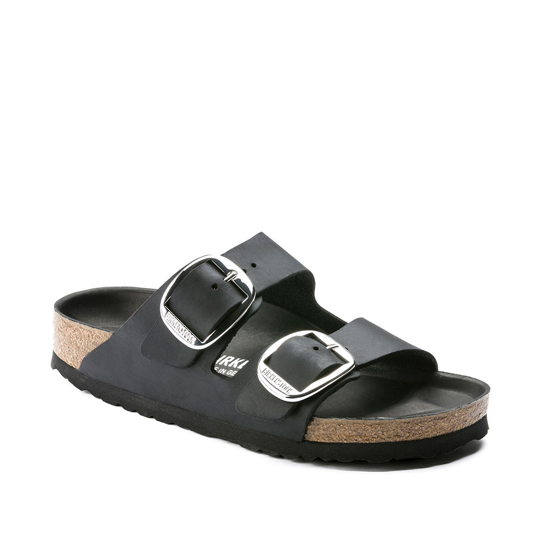 BIRKENSTCOK Arizona Big Buckle Oiled Leather Black