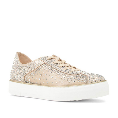 Dijango and Jueliette Flip Pale-Gold Sneaker