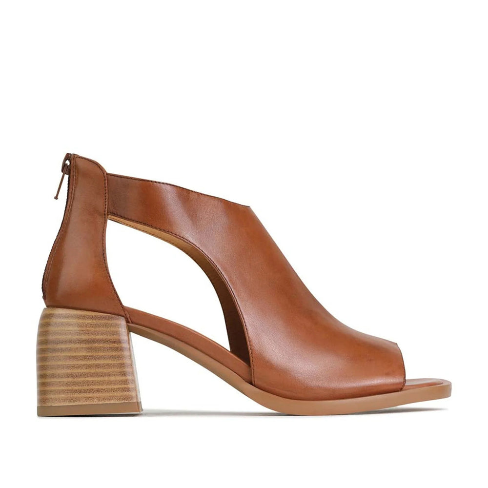 EOS Isolde Block Heel Brandy