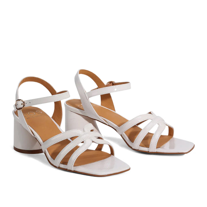 Petah Bone Crinkle Metallic