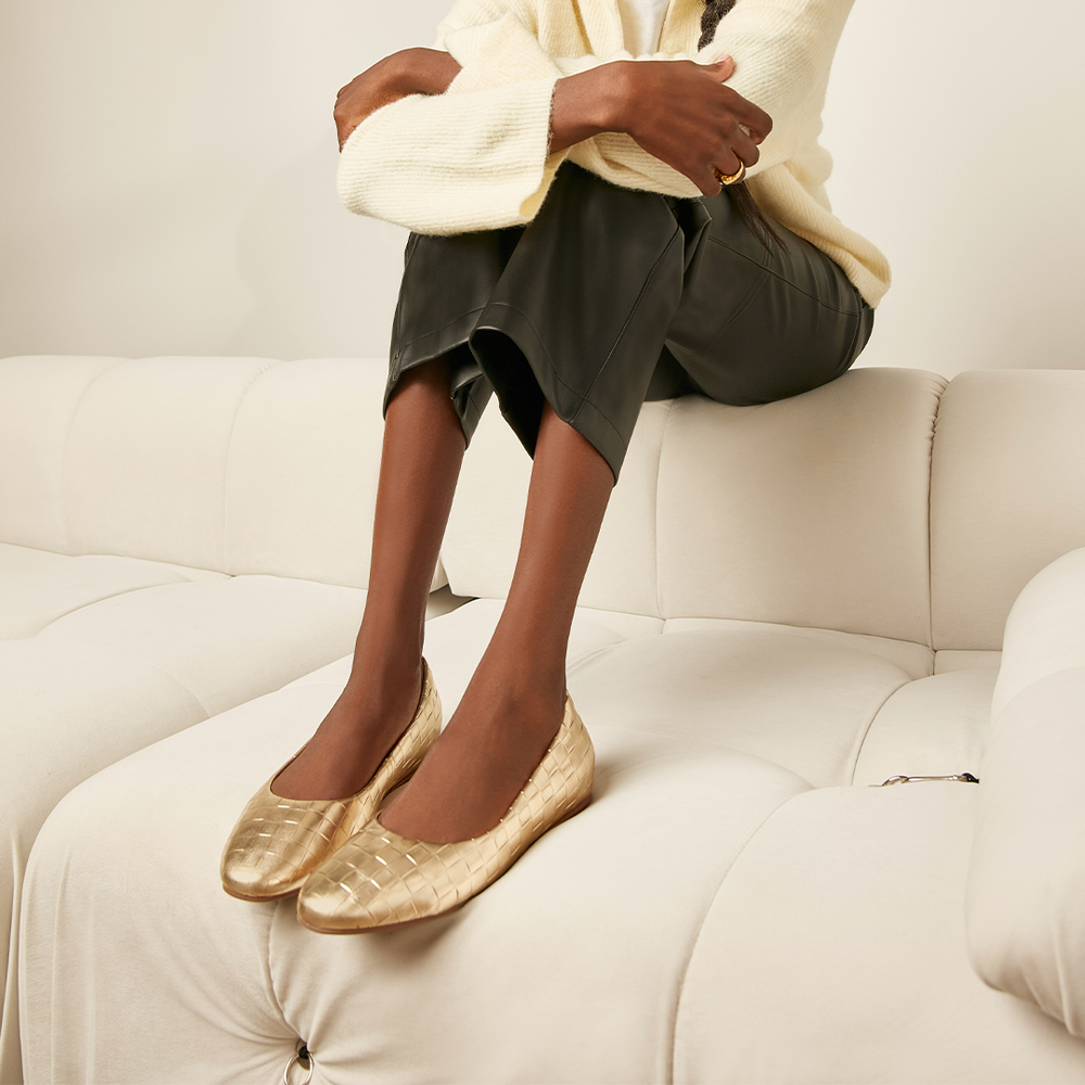 FRANKIE4 Dorset Gold Weave Lifestyle