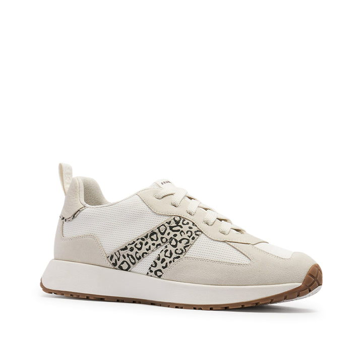 Axel II White/Leopard Print