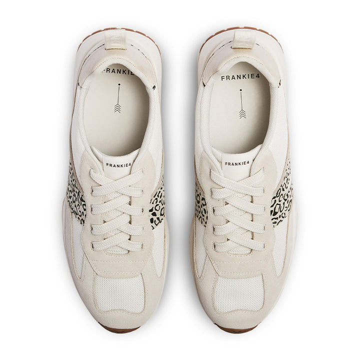 Axel II White/Leopard Print