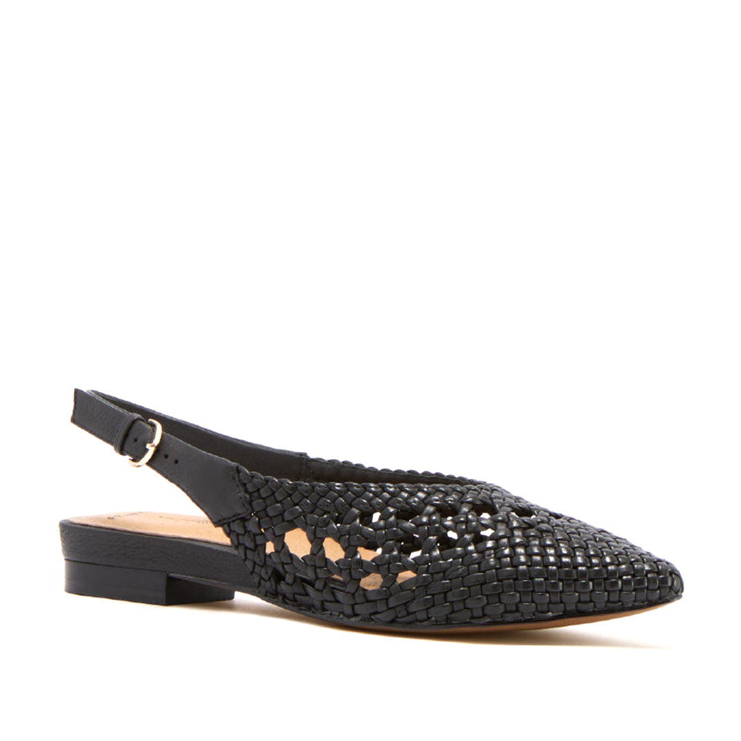 FRANKIE4 Cole Dress Flat#color_black-weave