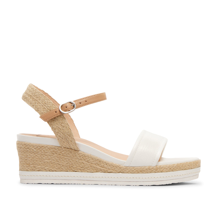 FRANKIE4 Harris Wedge White Grain