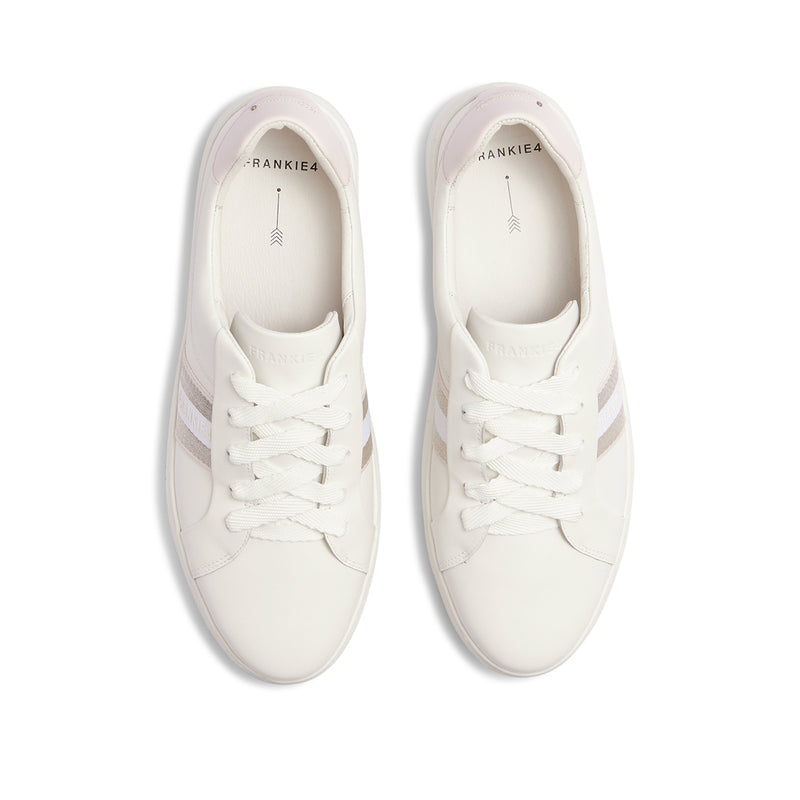 FRANKIE4 Riley Sneaker White Pink Tint