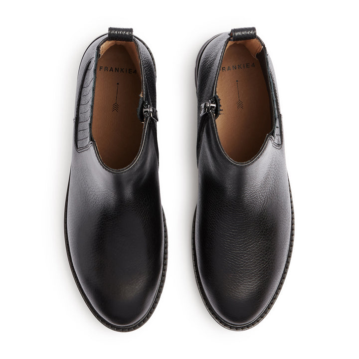 Sage Boot Tumbled Black