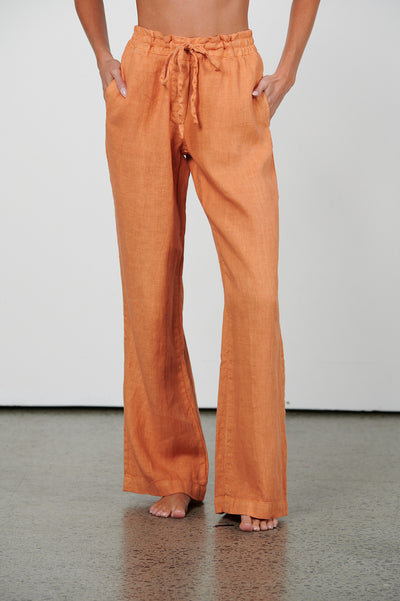 Wide Legged Linen Pants