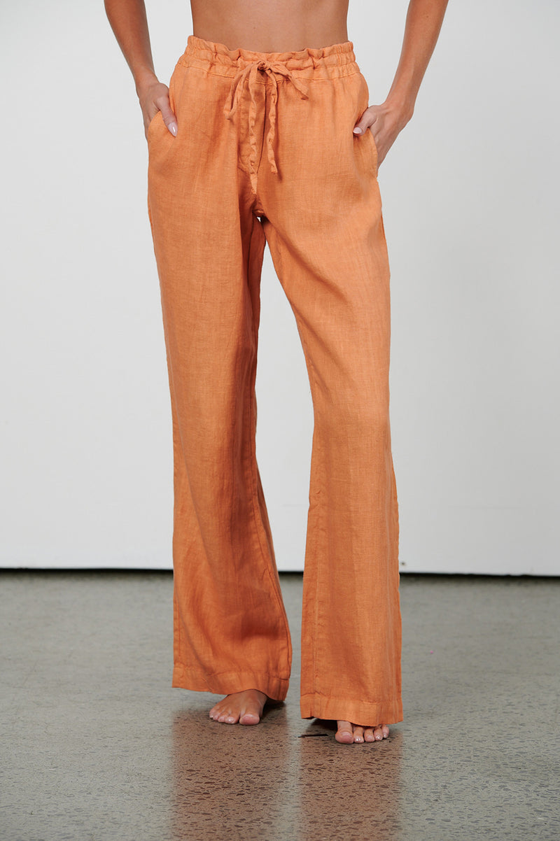 Wide Legged Linen Pants