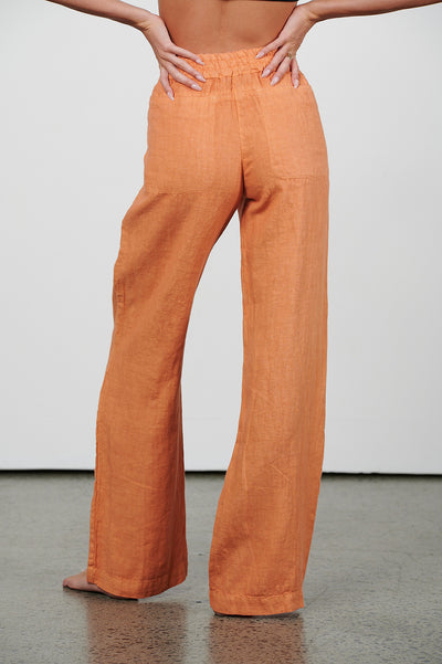 Wide Legged Linen Pants