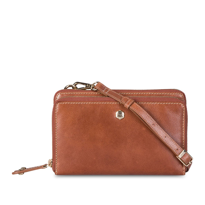 Detachable Strap Purse Tan
