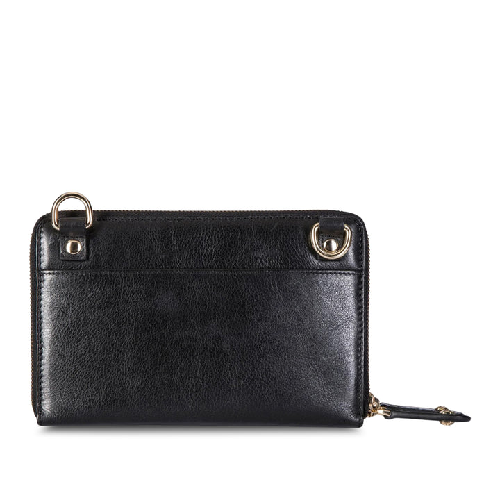 Detachable Strap Purse Black