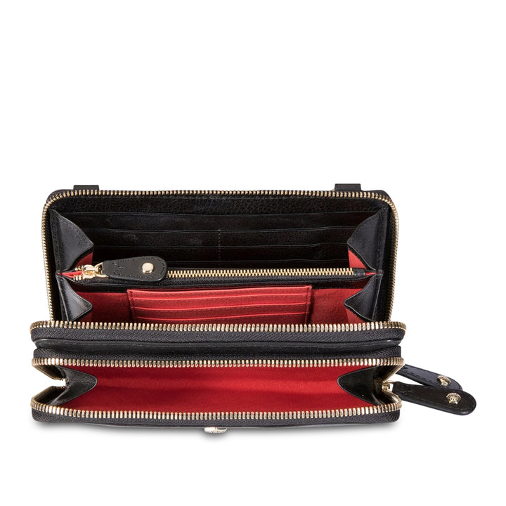 Detachable Strap Purse Black