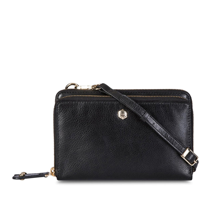 Detachable Strap Purse Black