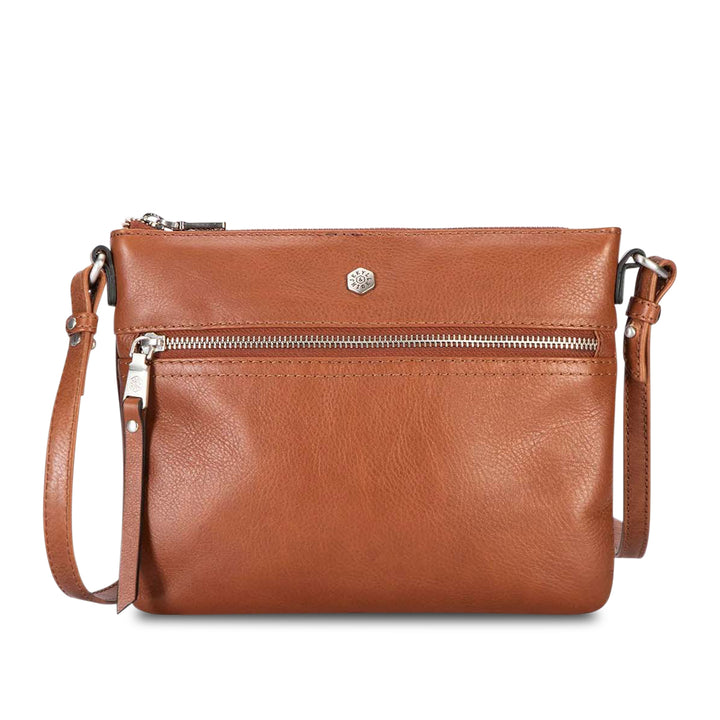 OSAKA Ladies Crossbody Bag Tan