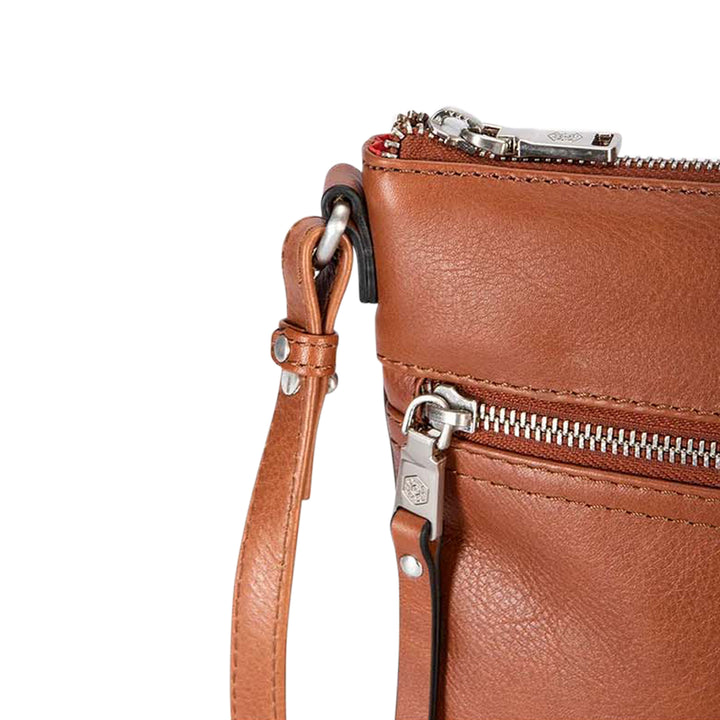 OSAKA Ladies Crossbody Bag Tan