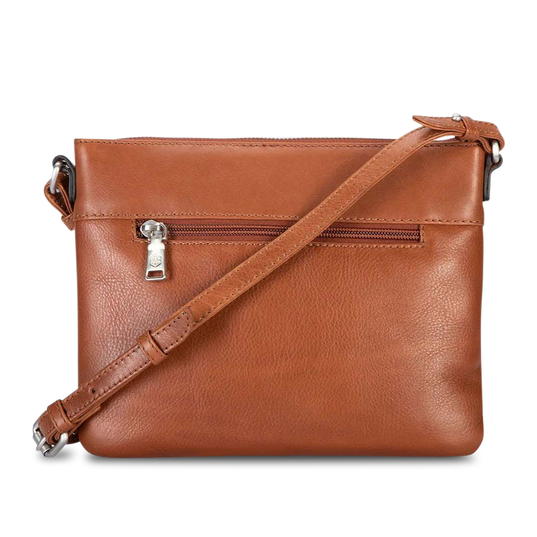 OSAKA Ladies Crossbody Bag Tan