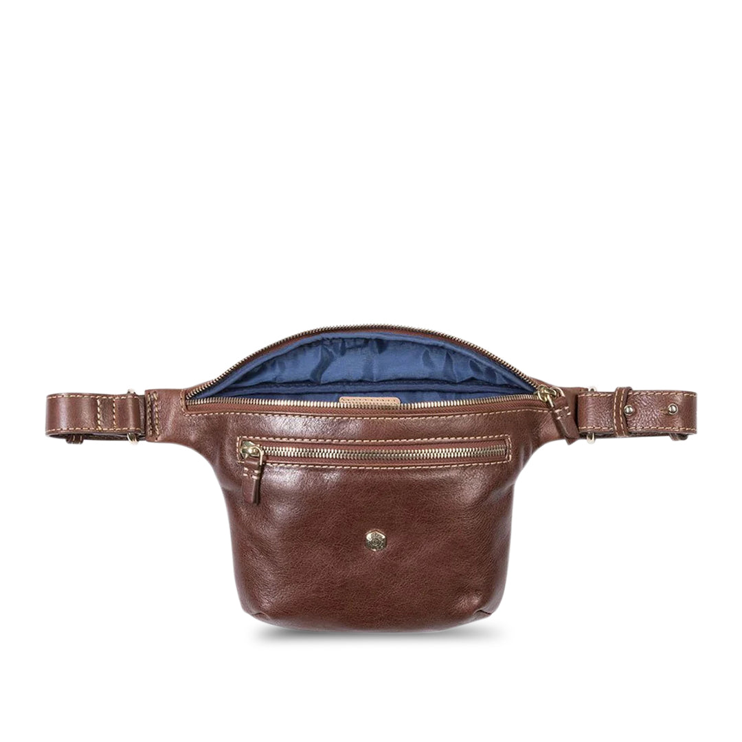 Leather Waist Bag Tan