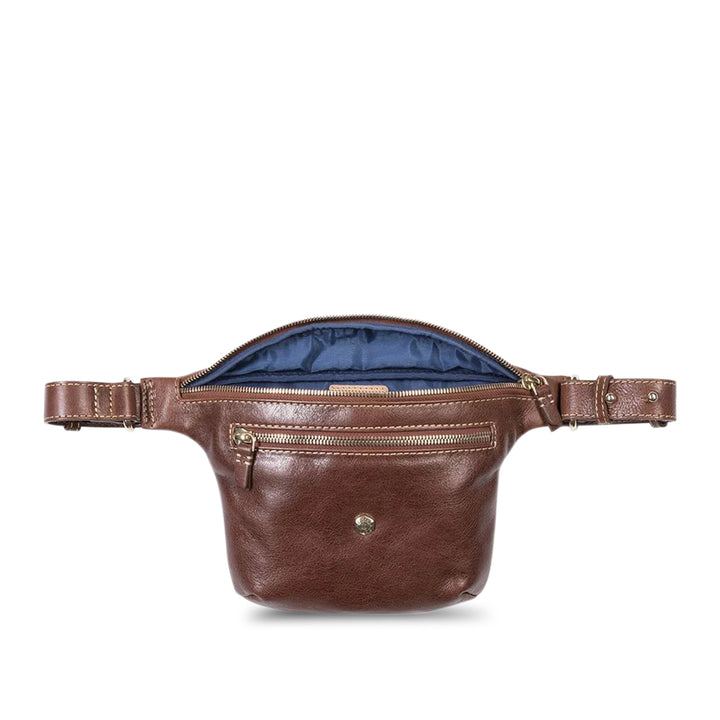 Leather Waist Bag Tan
