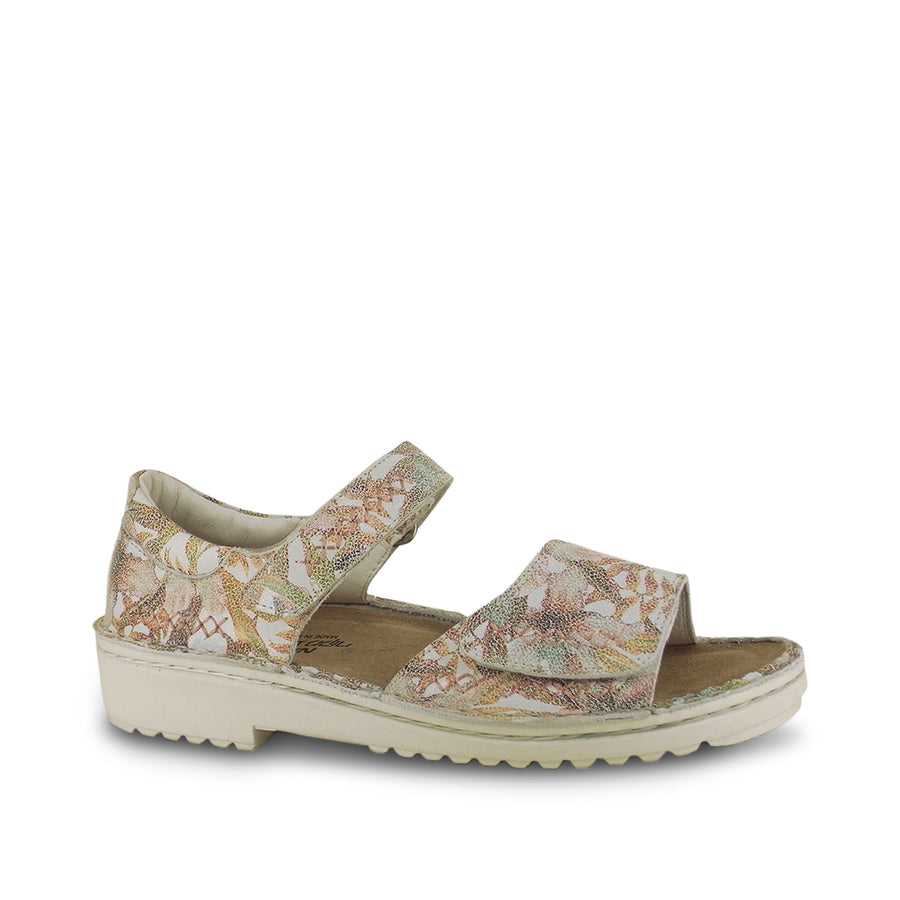 NAOT Norel Floral Leather