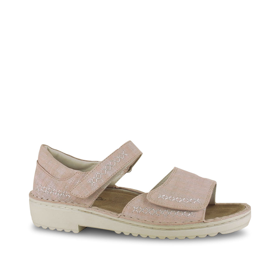 NAOT Norel Pink Silver Suede