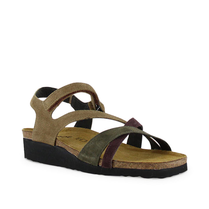 Sophia Brown Suede Combo