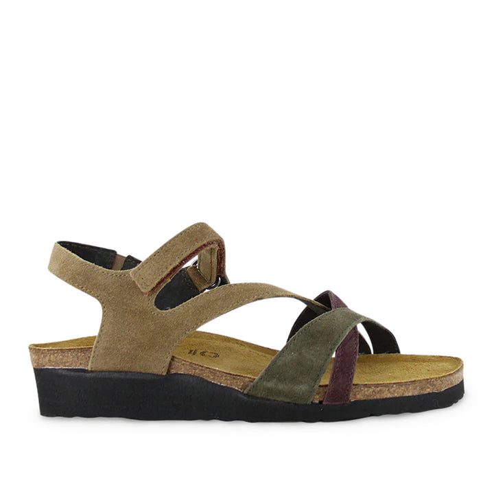 Sophia Brown Suede Combo