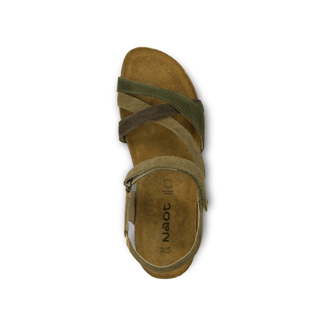 Sophia Brown Suede Combo