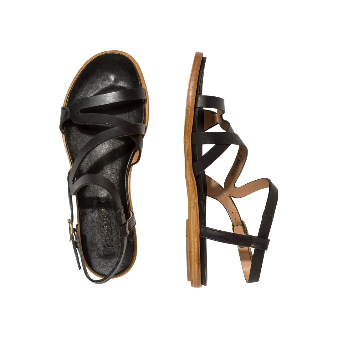 Aurora 948 Handcrafted Sandal Black