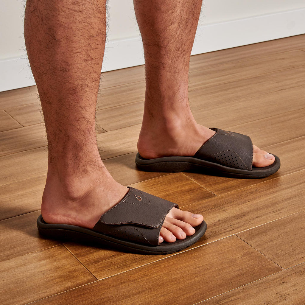 OLUKAI Nalu Mens Slide#color_dark-java