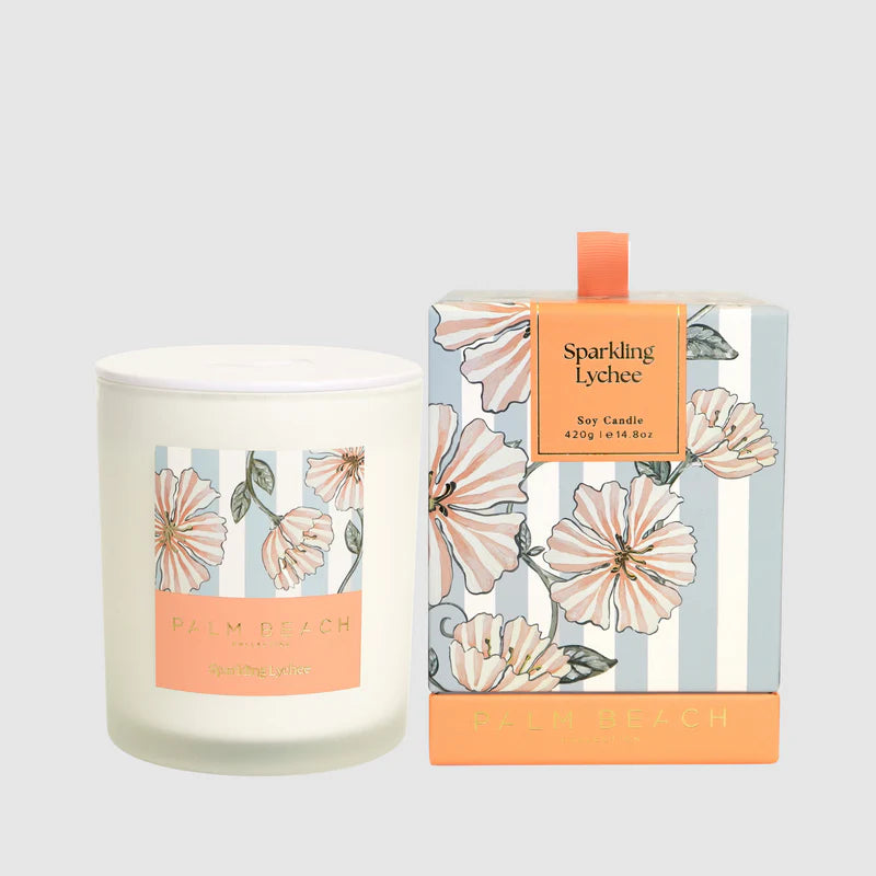 Sparkling Lychee 420g Candle
