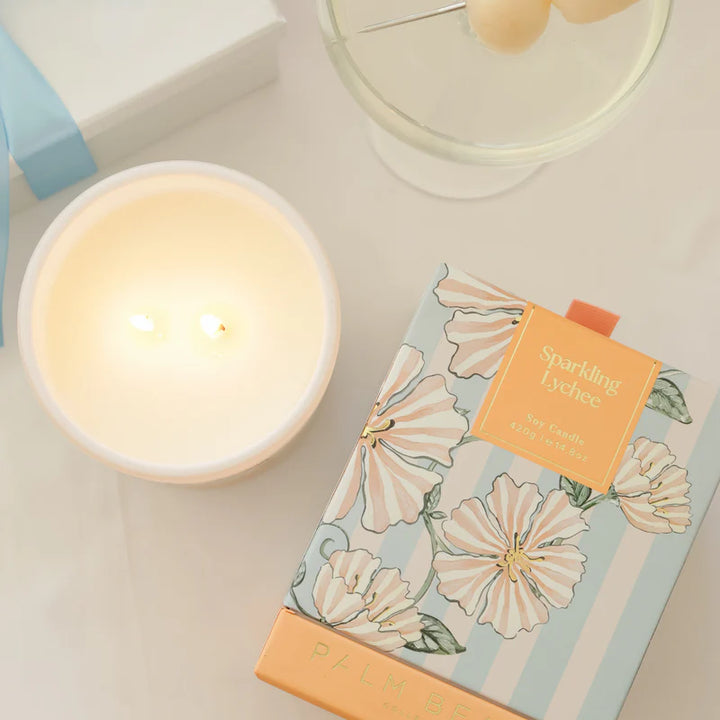 Sparkling Lychee 420g Candle