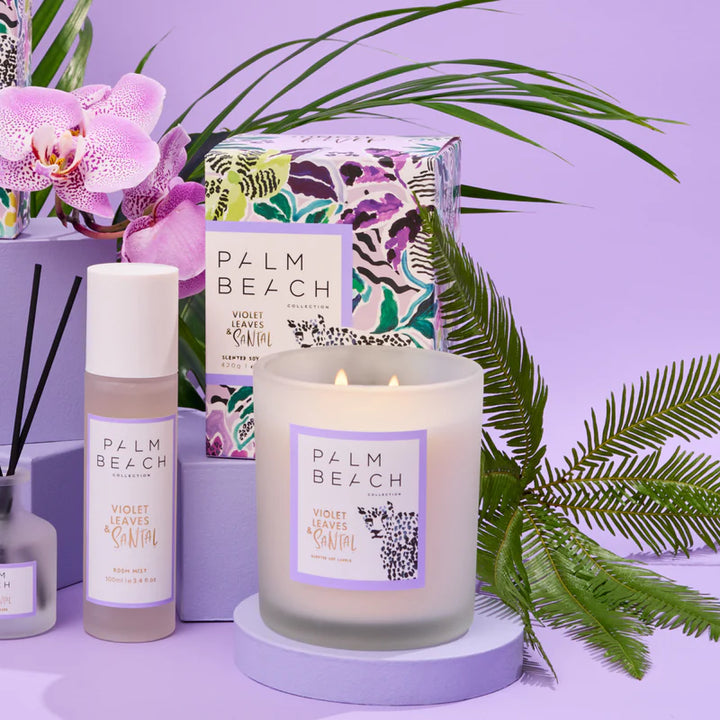 Violet Leaves & Santal 420g Candle
