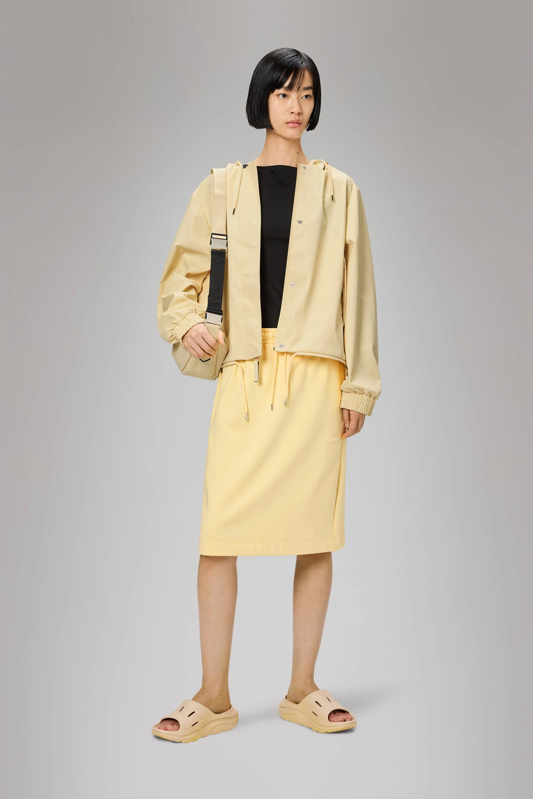 String W Jacket Sand