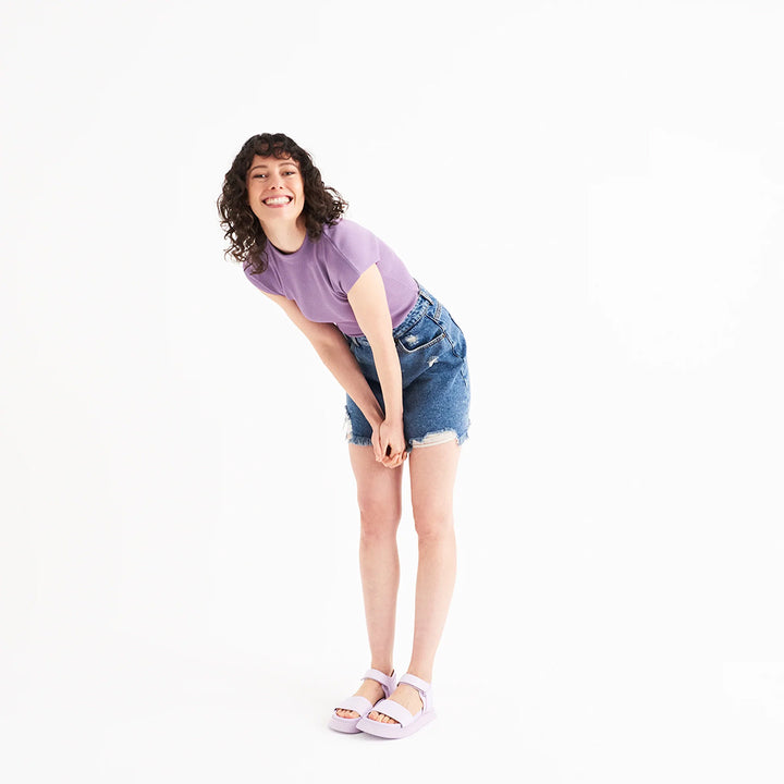 Acme Platform Sandal Lavender