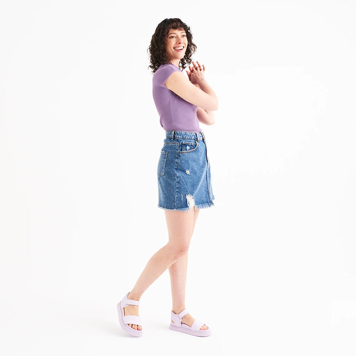 Acme Platform Sandal Lavender
