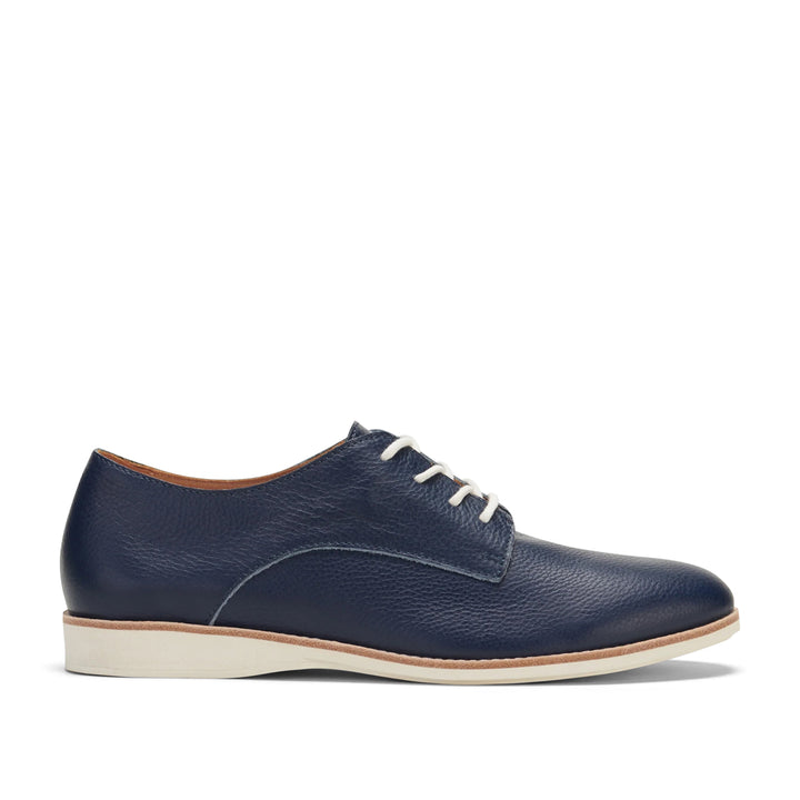 ROLLIE Derby Super Soft Navy Tumble