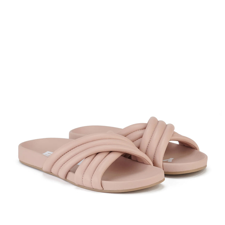 Tide Cross Padded Snow Pink