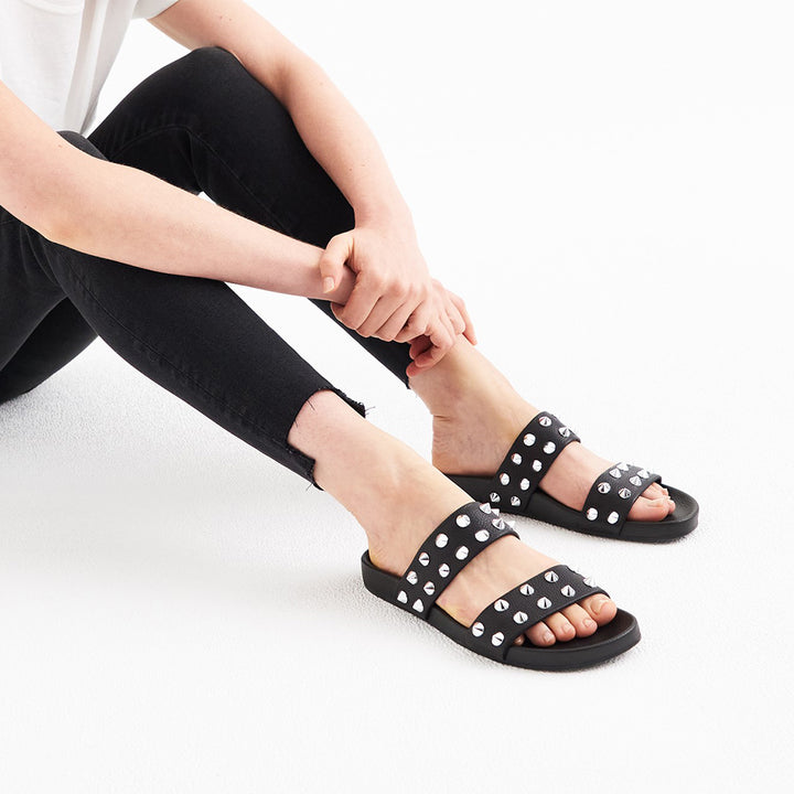 ROLLIE Tide Padded Stud Strap Black