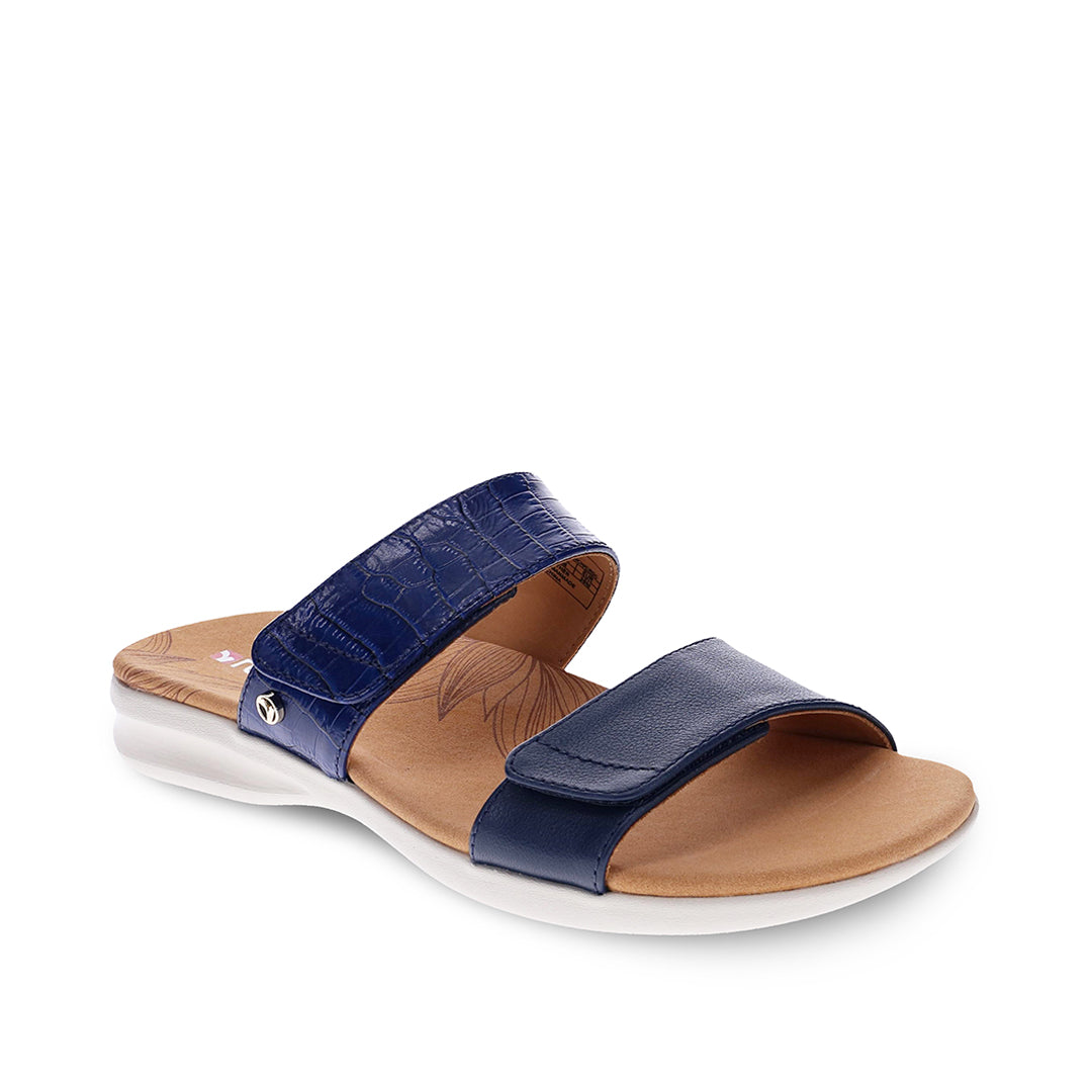 REVERE Seaside Slide#color_blue-french-croc